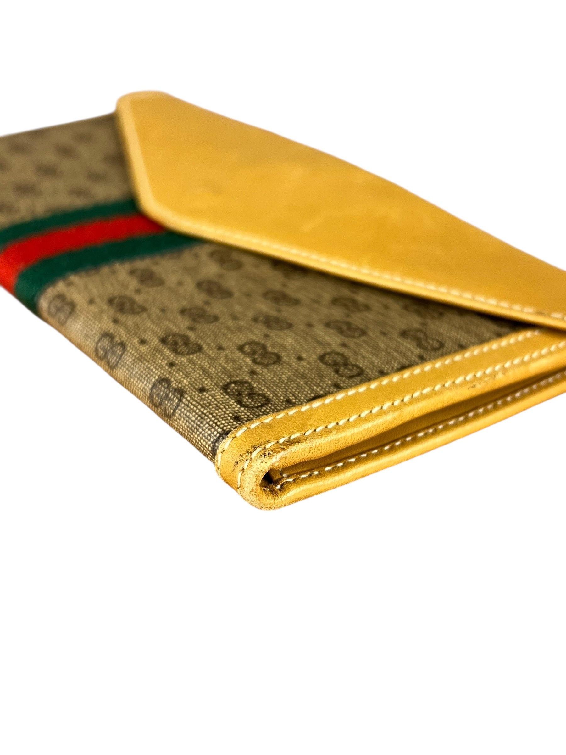Gucci GG Vintage Sherry Line Long Wallet