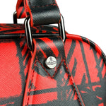 Vivienne Westwood Grafiti Plaid Boston Bag