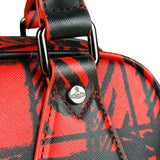 Vivienne Westwood Grafiti Plaid Boston Bag