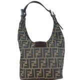 Fendi Zucca FF Mamma Baguette Shoulder Bag