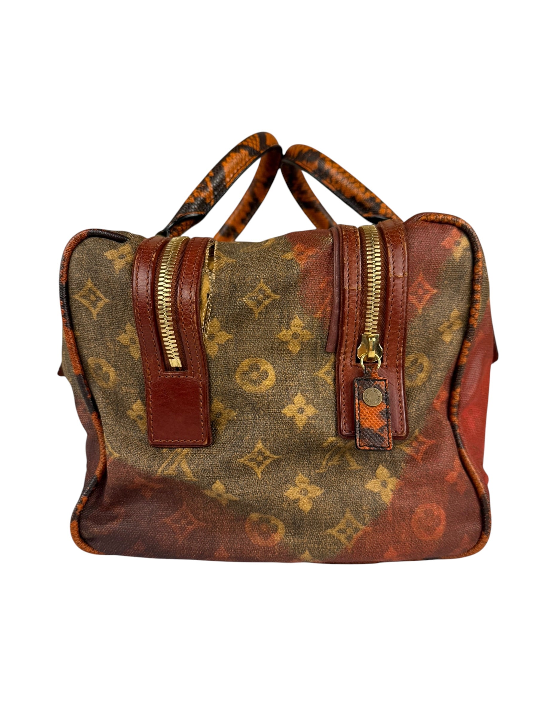 Louis Vuitton Multicolor Leather Mancrazy Jokes Handbag