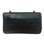 Chanel Black Quilted Leather Mini Flap Bag  2011