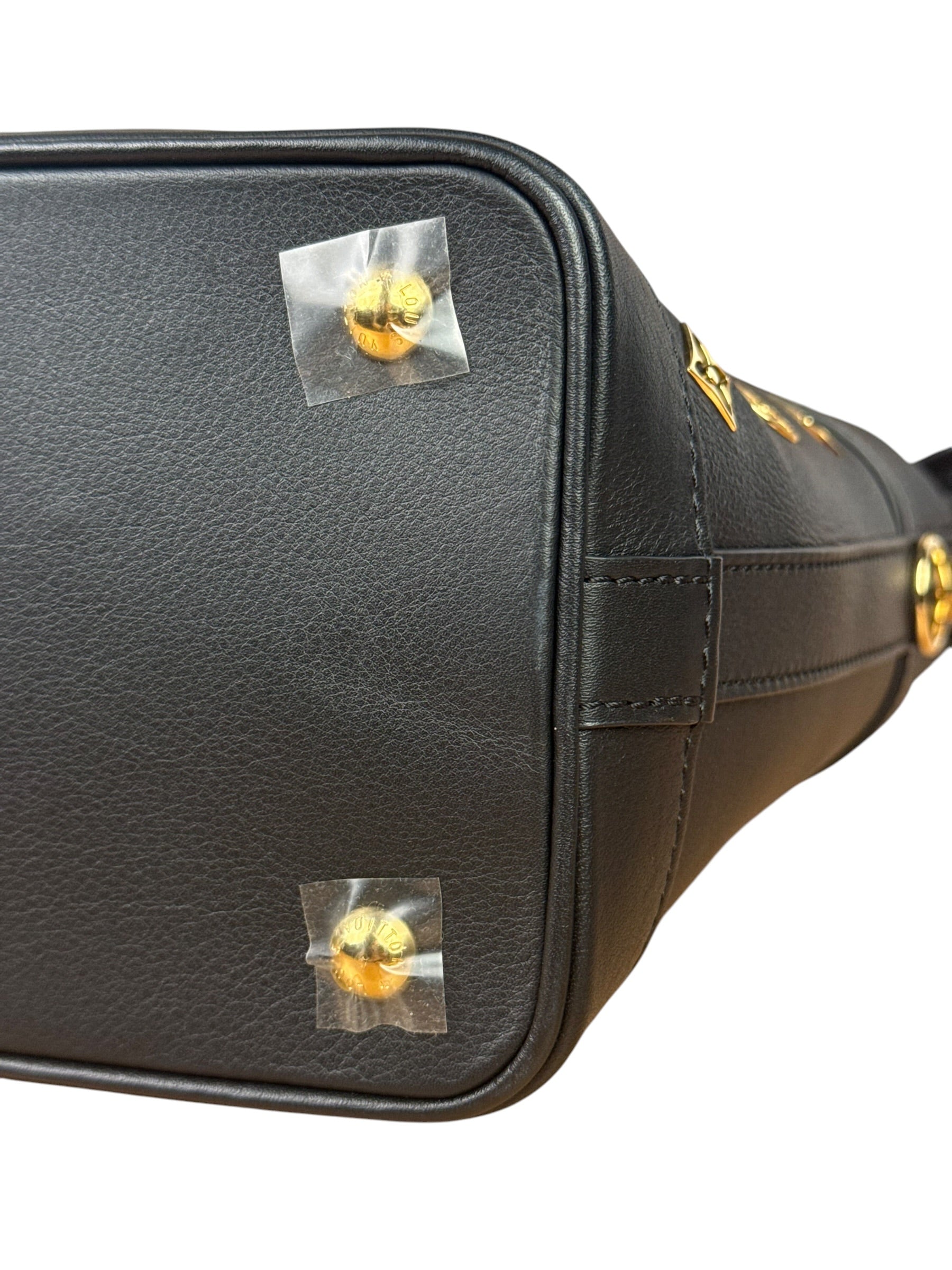 Louis Vuitton Black Leather Cruiser Handbag
