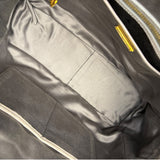 Miu Miu Vintage Pale Grey Vitello Leather Two-Way Bag