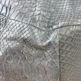 Coach Grey Pythonskin  Indy Babouska Two-Way Shoulder Bag