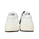Golden Goose White Running Sole Sneakers