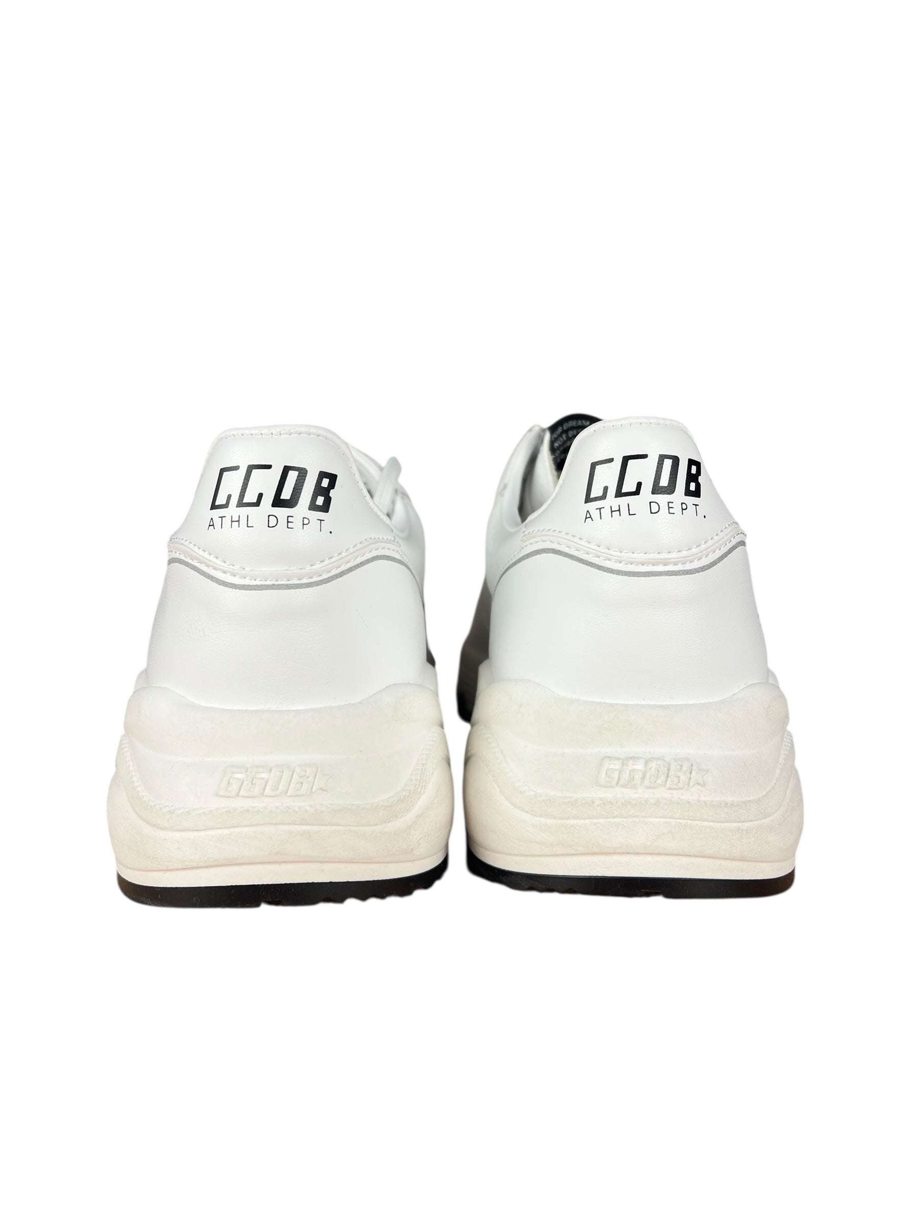 Golden Goose White Running Sole Sneakers