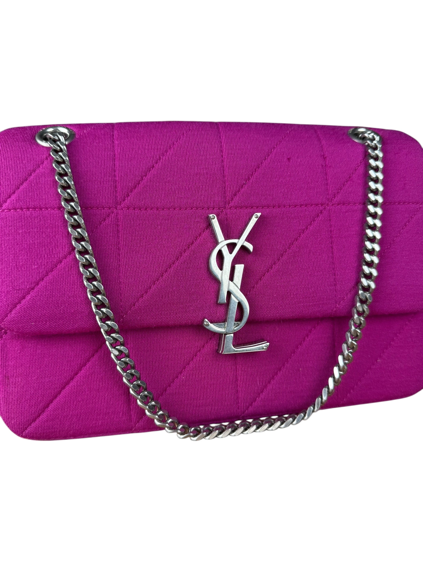 Yves Saint Laurent Pink Jersey Jamie Bag
