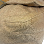 Fendi Brown Leather Trim/Wool Mamma Baguette