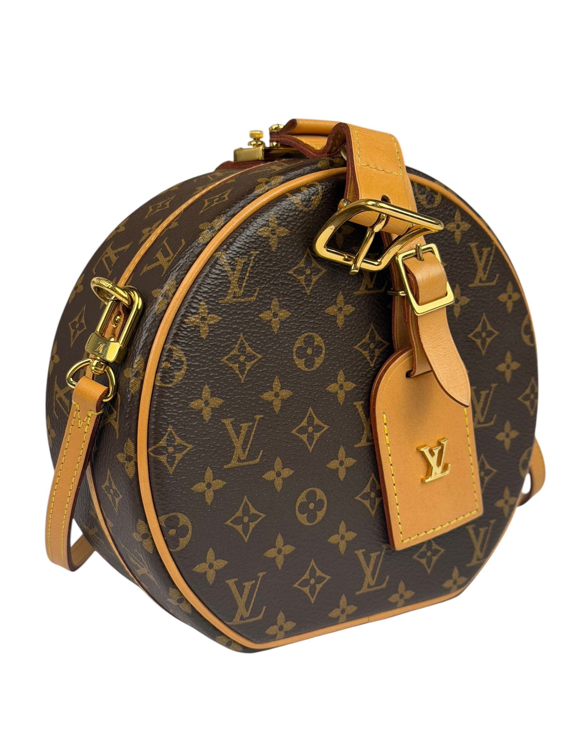 Louis Vuitton Monogram Petite Boite Chapeau Two-Way Bag