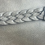 Gucci Supple Gray Bamboo Bar Medium Shoulder Bag