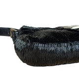 Fendi Beaded Baguette Black