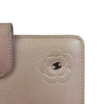 Chanel Light Pink Flower CC Snap Wallet 2011