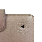 Chanel Light Pink Flower CC Snap Wallet 2011