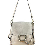 Chloe Faye Leather/Suede Backpack