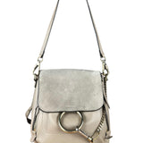 Chloe Faye Leather/Suede Backpack