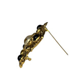 Chanel Collection 23 Baroque-Style Gold Plated Brooch