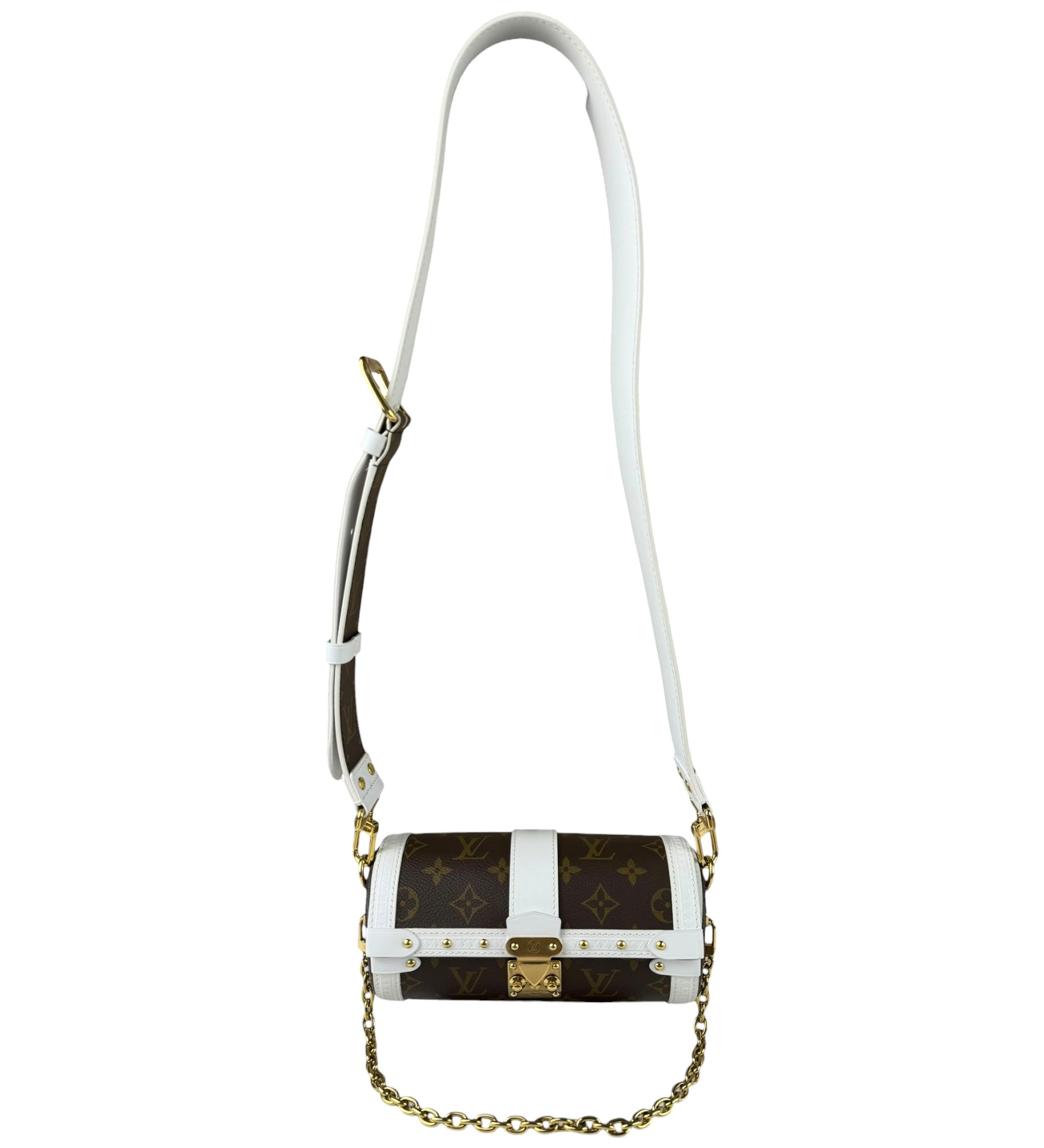 Louis Vuitton Monogram Match Papillon Trunk Two-Way Bag