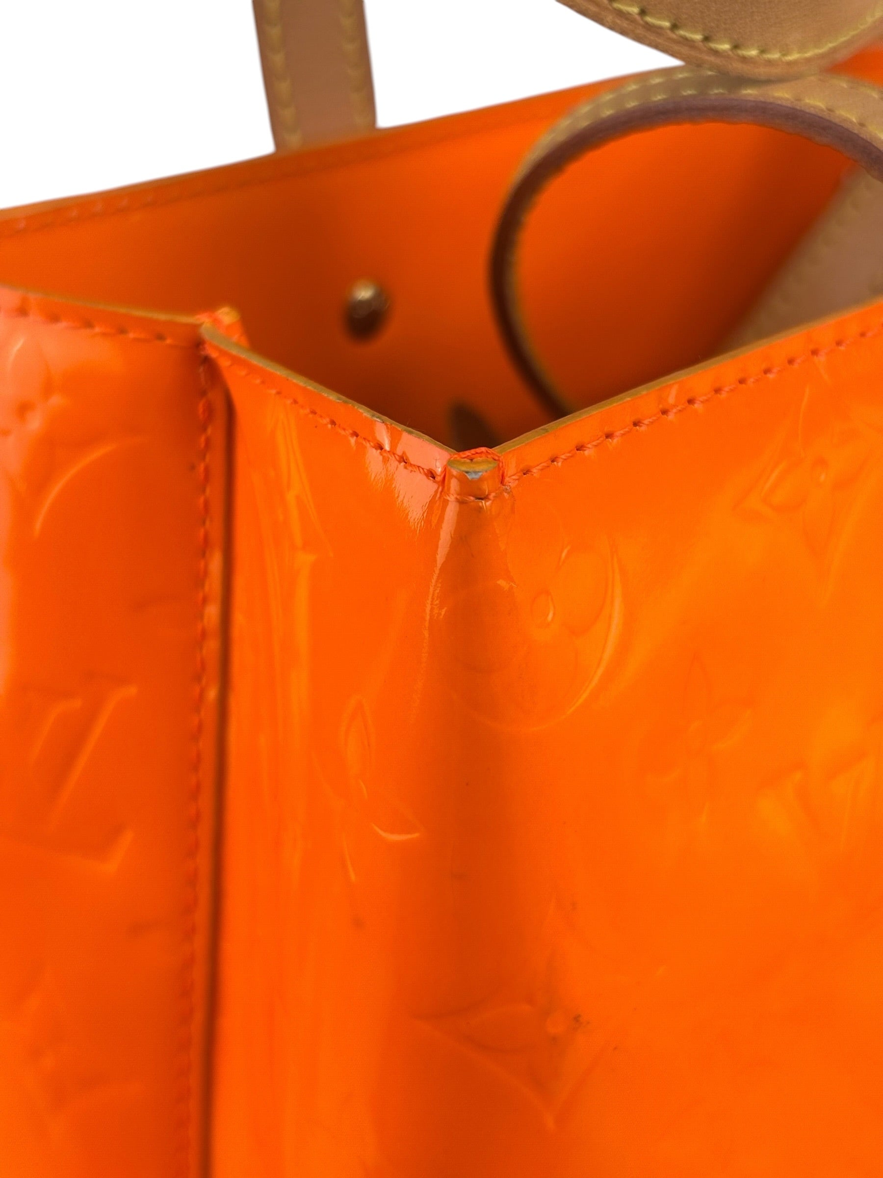 Louis Vuitton x Robert Wilson Monogram Fluo Vernis Reade Tote Bag MM