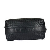 Bottega Veneta Black Intrecciato Woven Hobo Bag