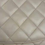 Chanel Beige Clair Jumbo Classic Flap Shoulder Bag 1990