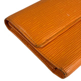 Louis Vuitton Orange Hue Epi Leather Wallet