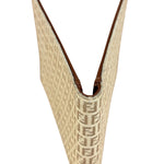 Fendi Beige FF Jacquard Bi-Fold Wallet