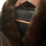 Joséphine Vintage Brown Fur Coat