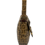 Fendi FF PVC Coated Sequin Buckle Baguette