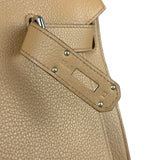 Hermes Jypsiere Tan Clemence Leather Shoulder Bag 2008