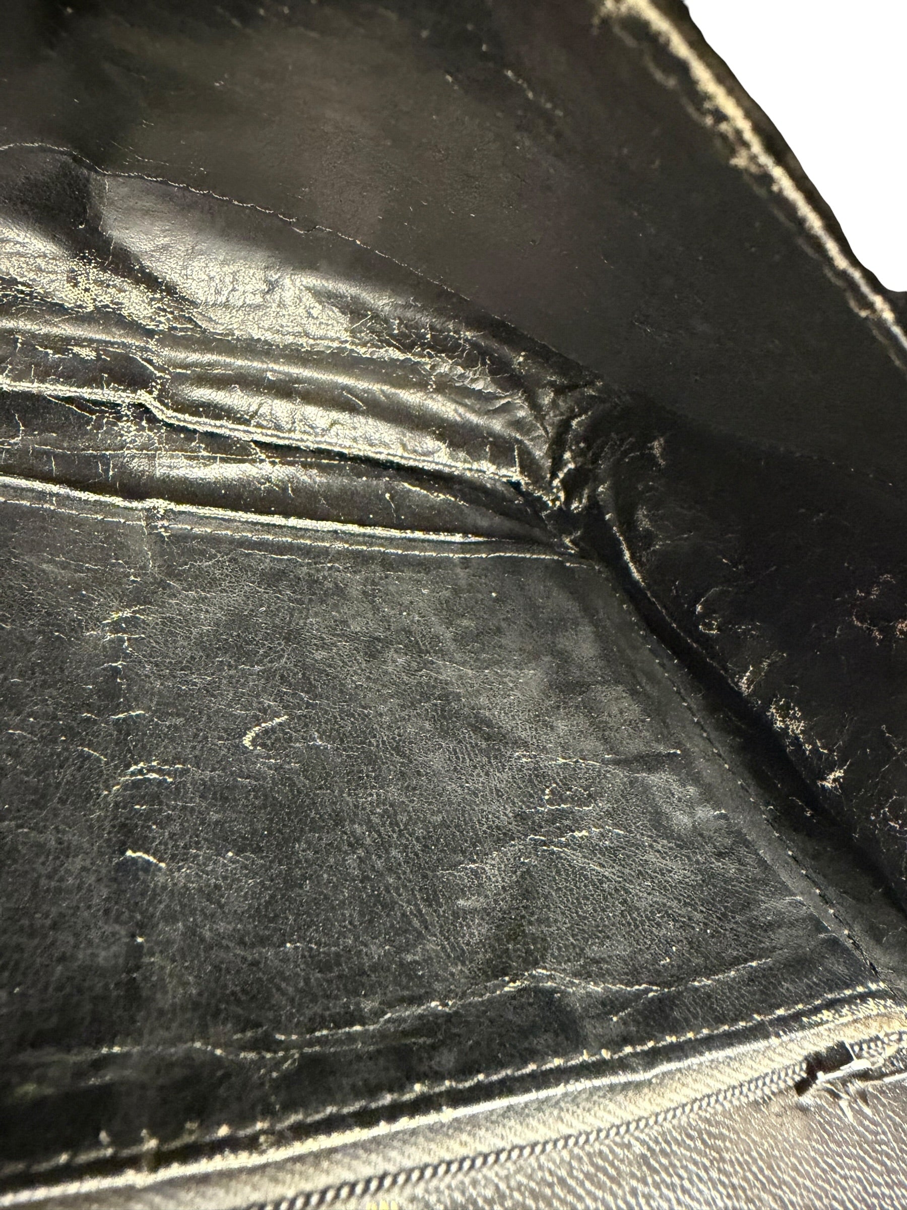 Chloe Vintage Black Leather Shoulder Bag