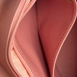 Chanel Vintage Pink Quilted Leather Trapezoid Flap Bag