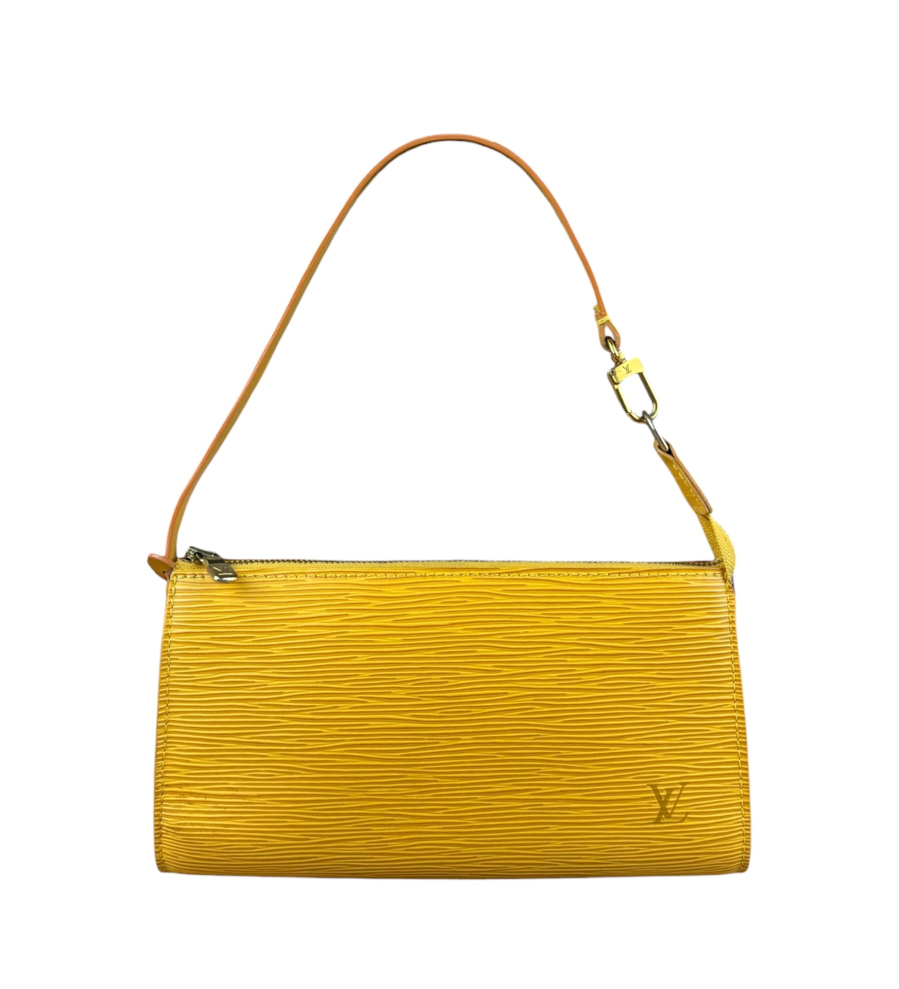 Louis Vuitton Yellow Epi Pochette