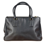 Prada Black Galleria Saffiano Leather Tote