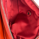 Chanel Red Quilted Mini Flap Wallet on Chain Bag 2011