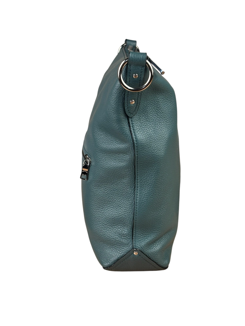 Coach Green Pebbled Leather Rogue Shoulder Bag