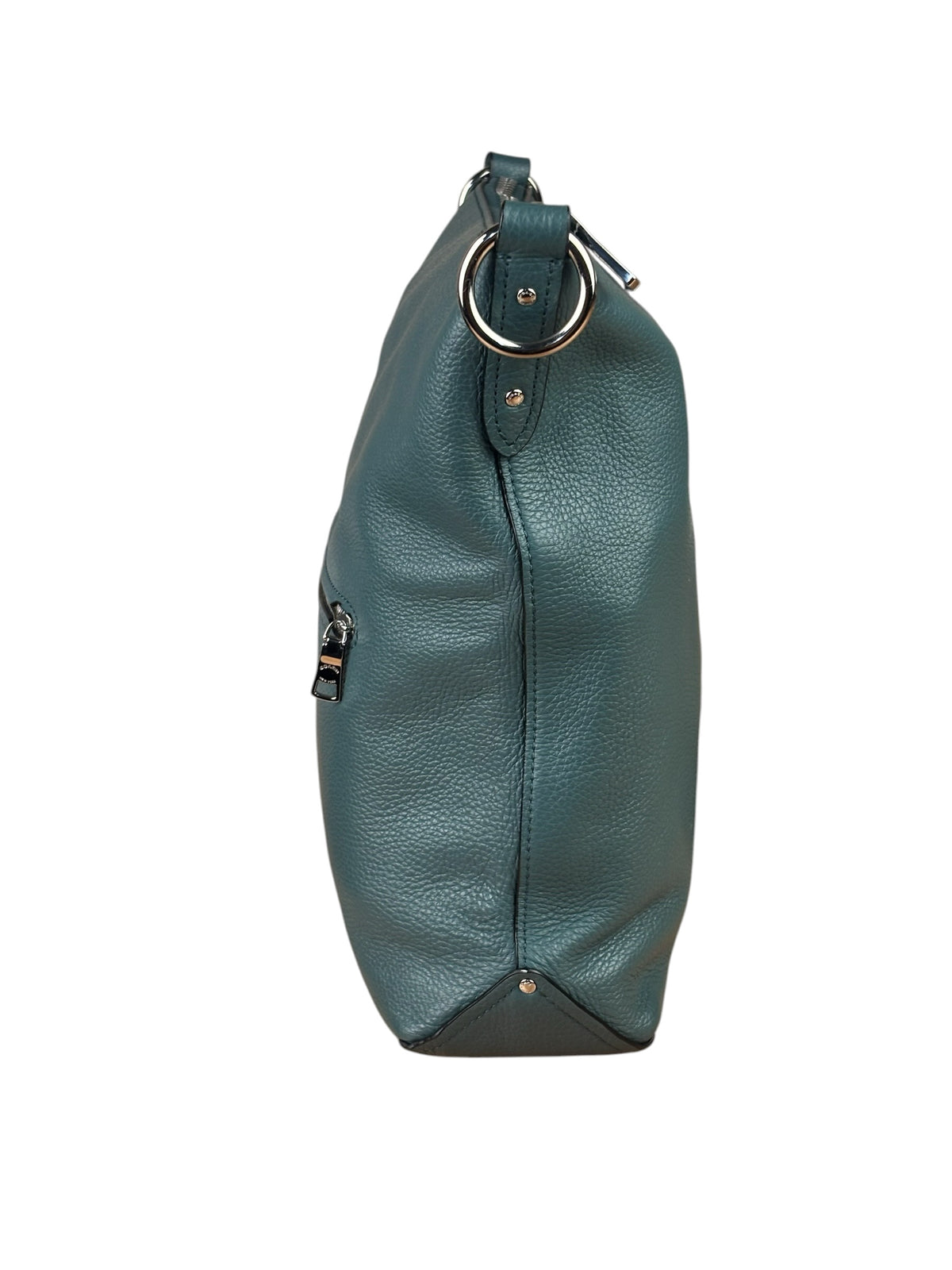 Coach Green Pebbled Leather Rogue Shoulder Bag
