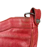 Balenciaga Fuchsia Leather Le City Crossbody