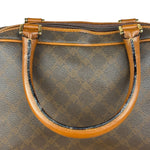 Bally Vintage Leather Coated Monogram Handbag