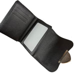 Louis Vuitton Black Epi Joey Trifold Wallet