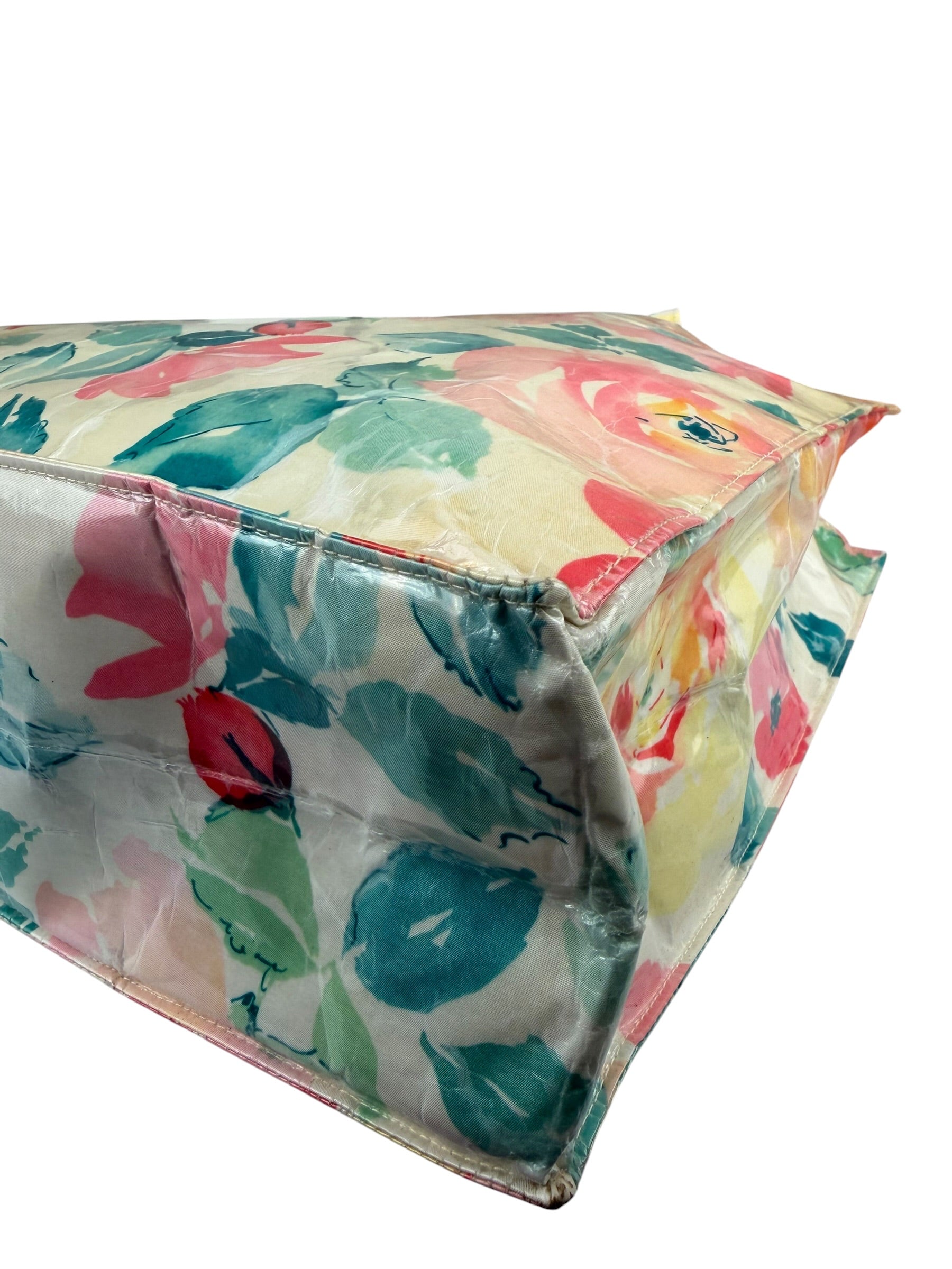 Chanel Floral Print CC Vinyl Tote 1994