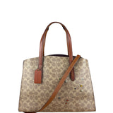 Coach Signature Charlie Carryall Two Way Bag