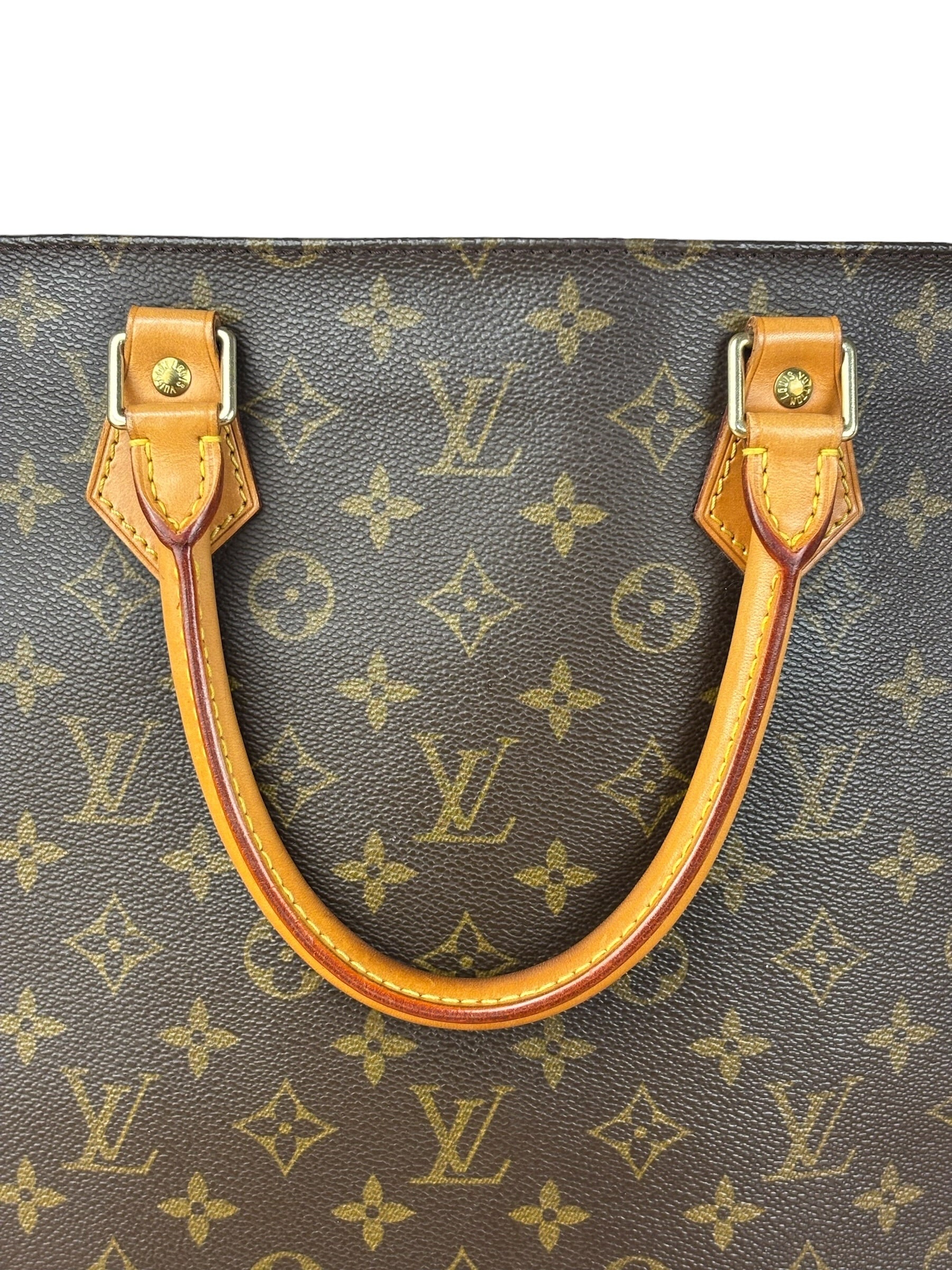 Louis Vuitton Vintage Monogram Sac Plat Tote Bag