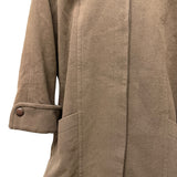 Miss Chloé Brown Wool Trench Coat