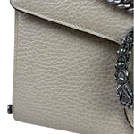 Gucci Beige Leather Dionysus Wallet On Chain