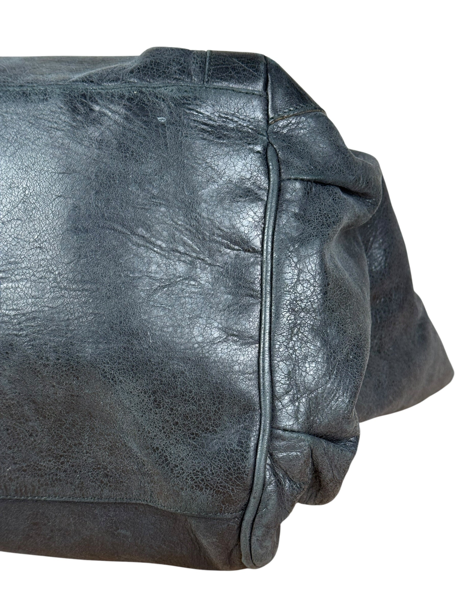 Balenciaga Dark Grey Sunday Le City Bag