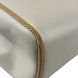Salvatore Ferragamo Vintage Cream Vara Leather Crossbody Shoulder Bag