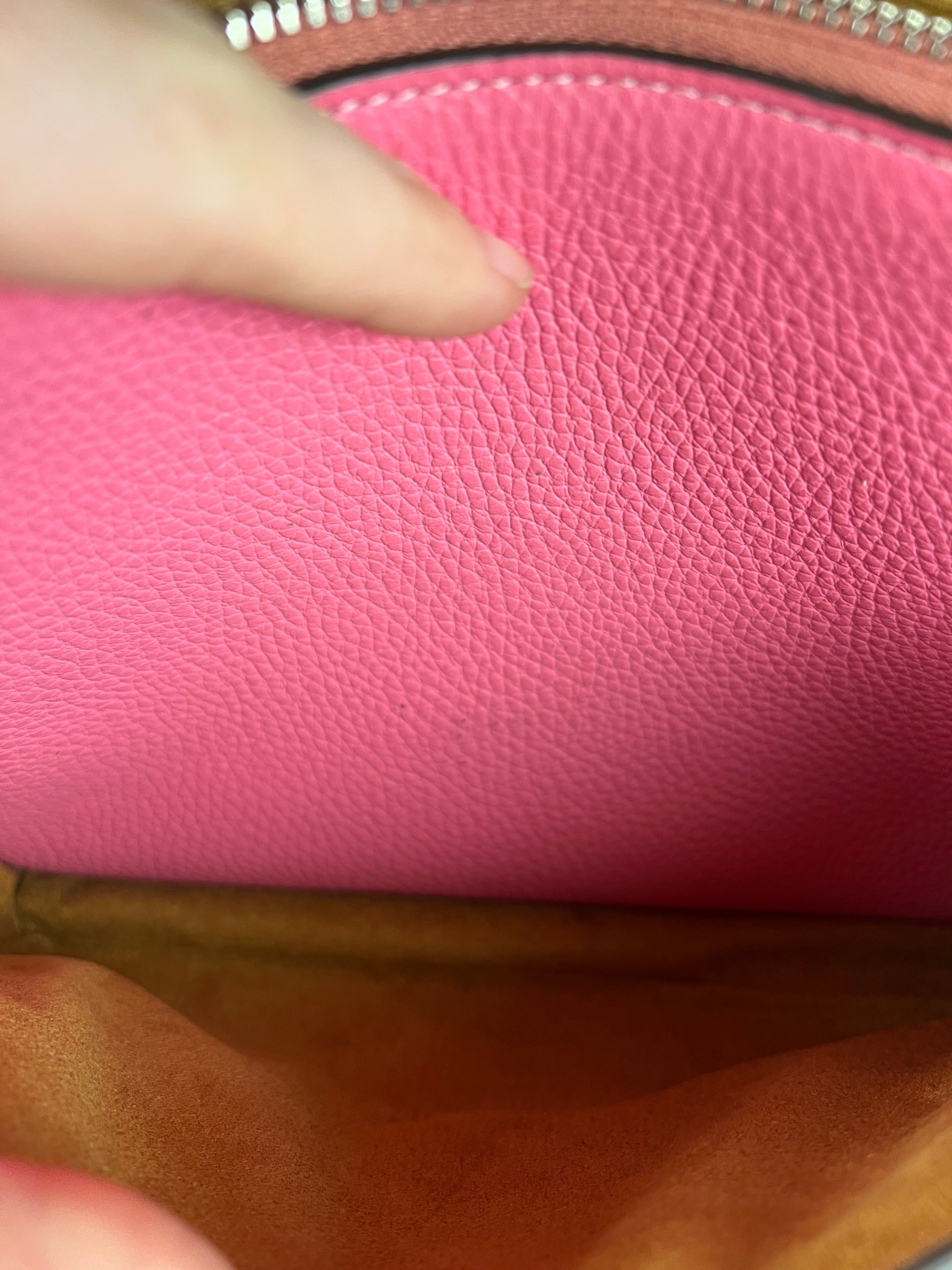 Coach Leather Klare Crossbody 25 Pink