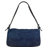 Fendi Vintage Dark Denim Baguette