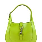 Gucci Jackie Green Medium Leather Shoulder Bag